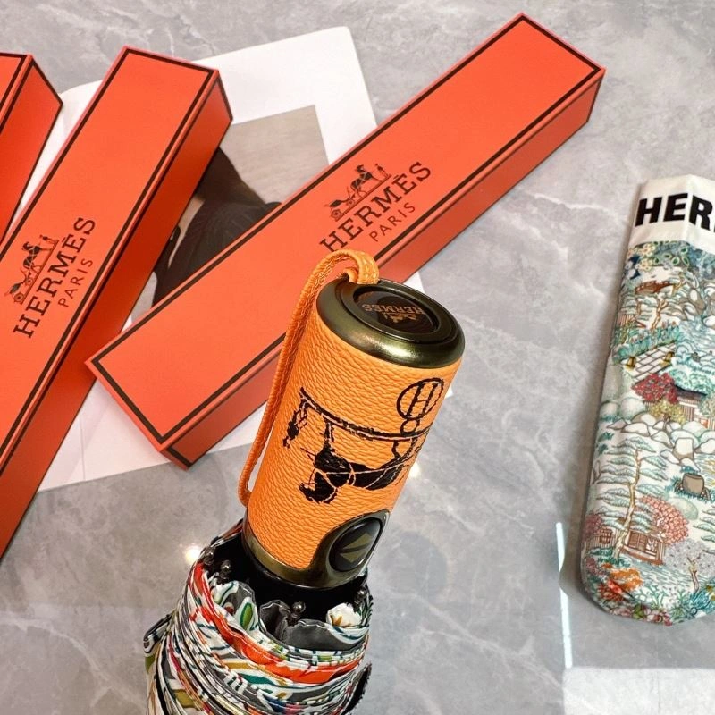 Hermes Umbrella Colorful 275387