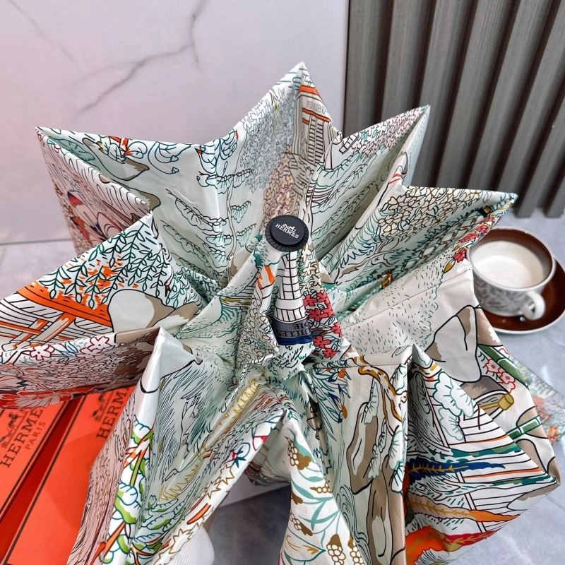 Hermes Umbrella Colorful 275387