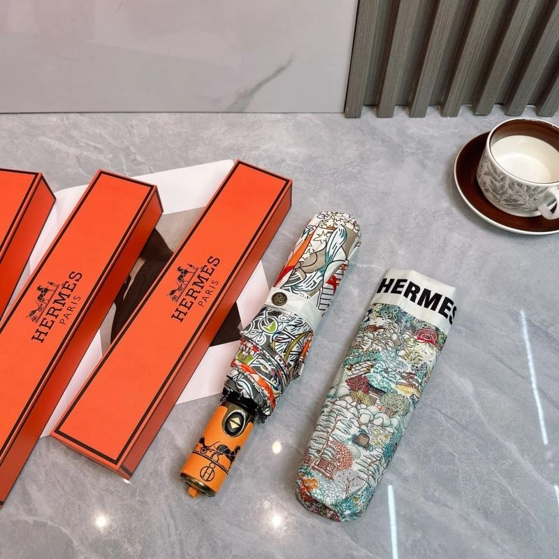 Hermes Umbrella Colorful 275387