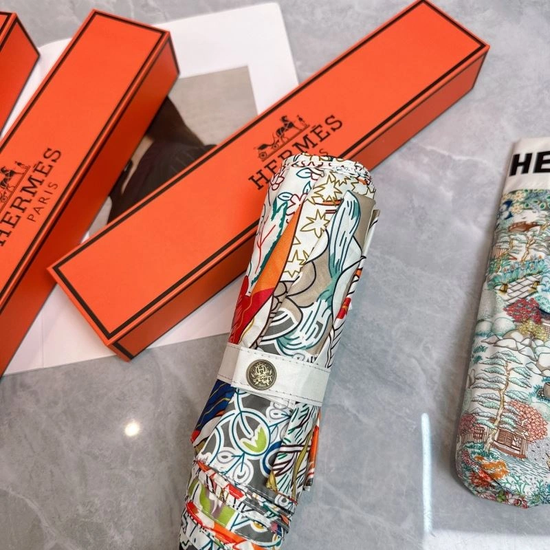 Hermes Umbrella Colorful 275387