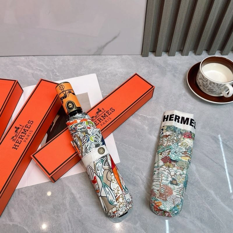 Hermes Umbrella Colorful 275387