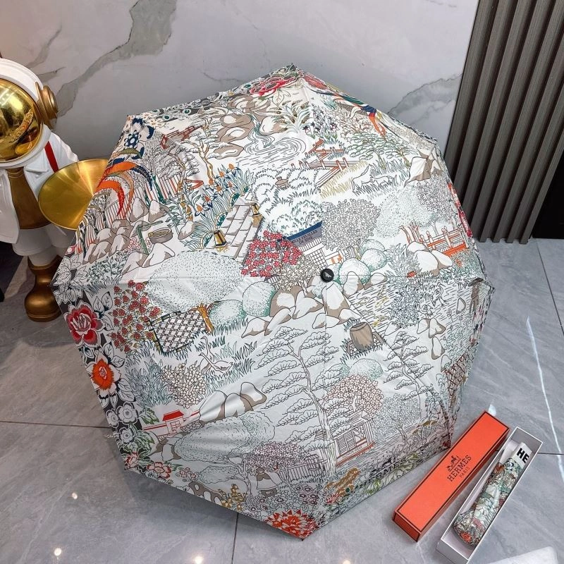 Hermes Umbrella Colorful 275387