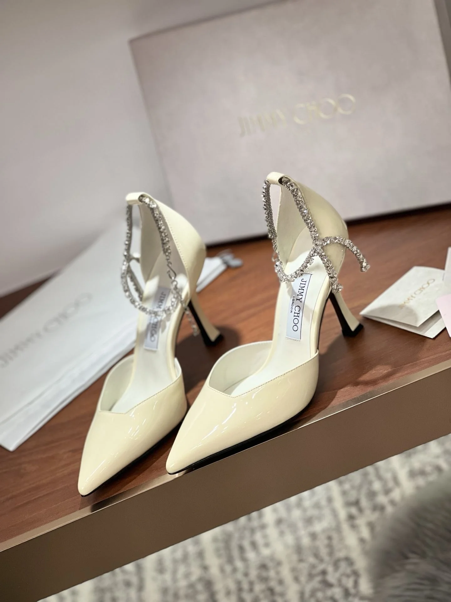 ZipUp Jimmy Choo Sandals 7954