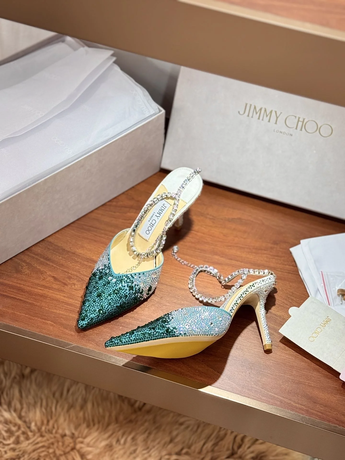 Bright Jimmy Choo Sandals 8057