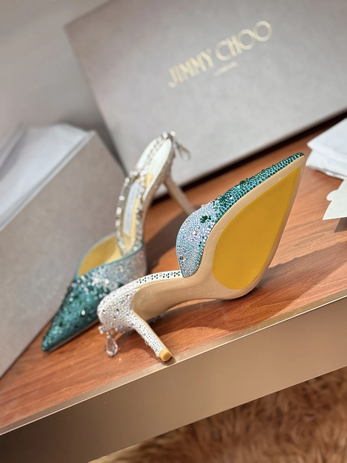 Bright Jimmy Choo Sandals 8057