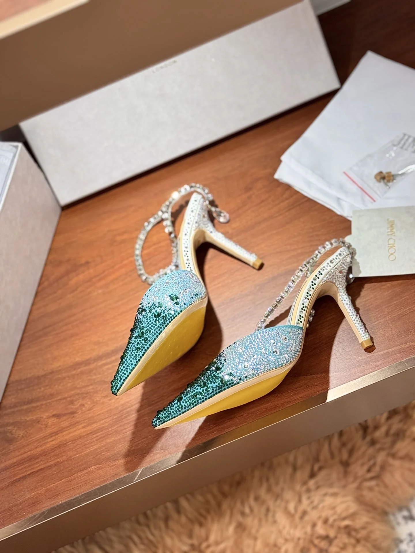 Bright Jimmy Choo Sandals 8057
