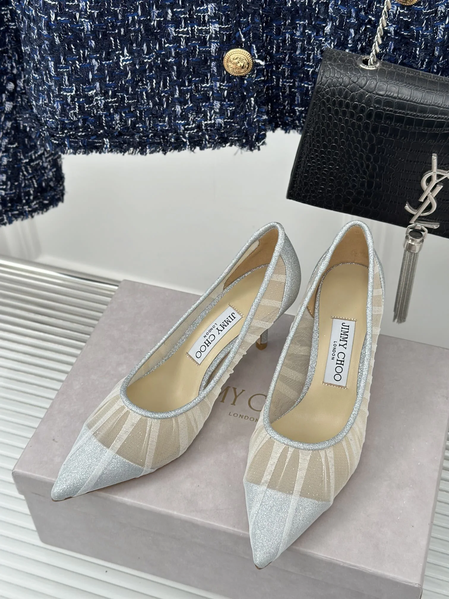 Breathable Jimmy Choo Shoes 7906