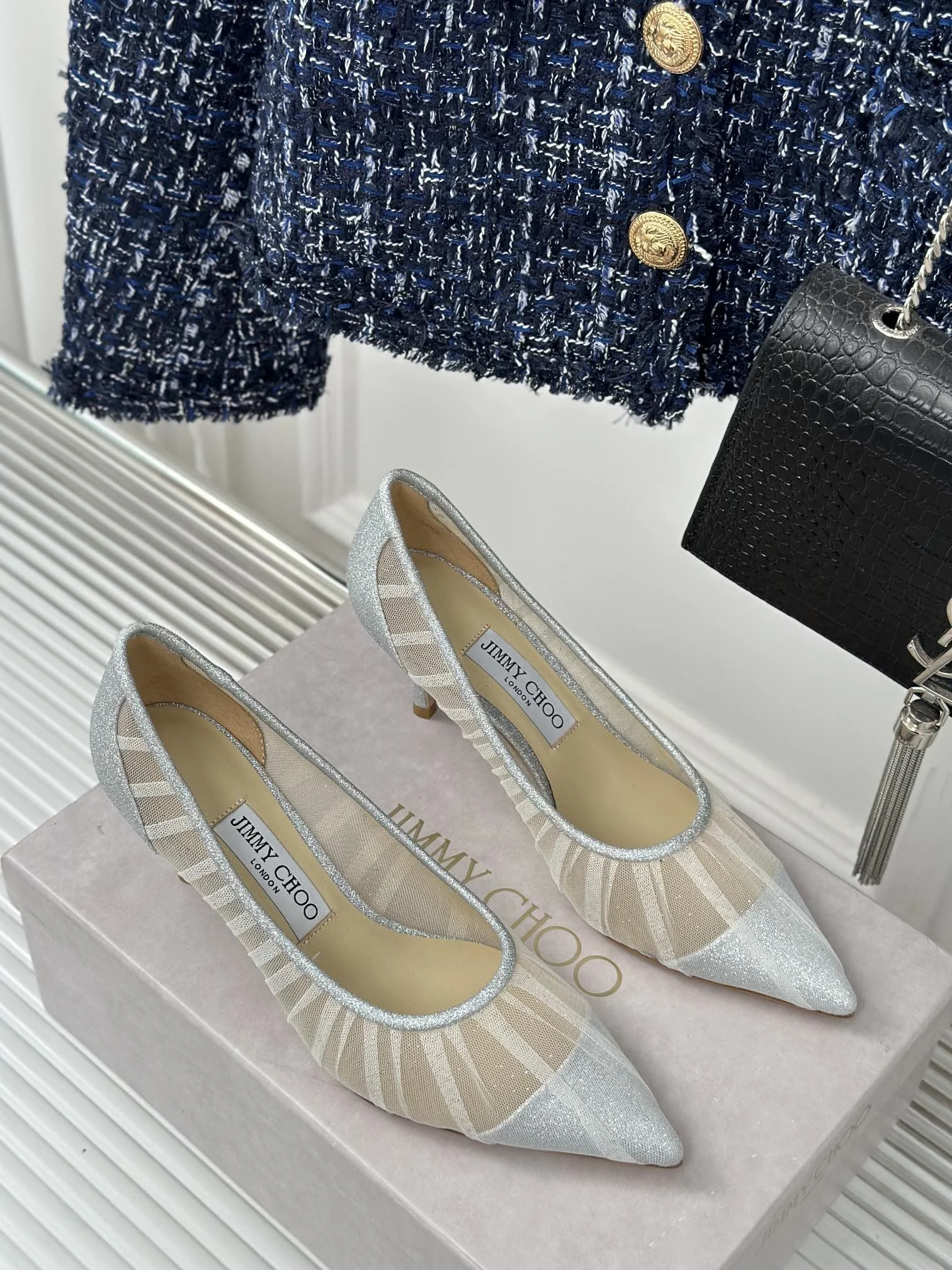 Breathable Jimmy Choo Shoes 7906