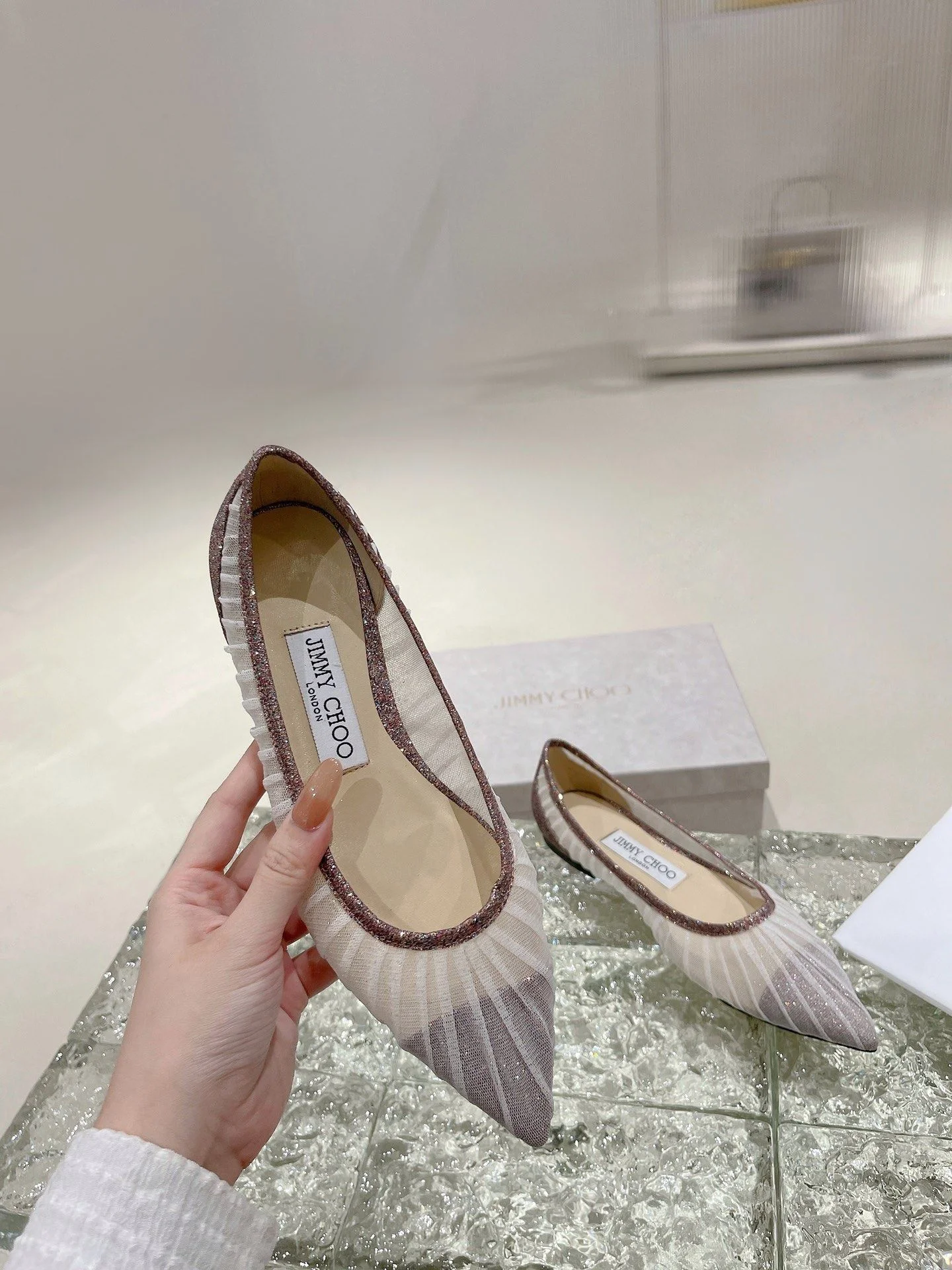 Jimmy Choo Shoes Packable 7893
