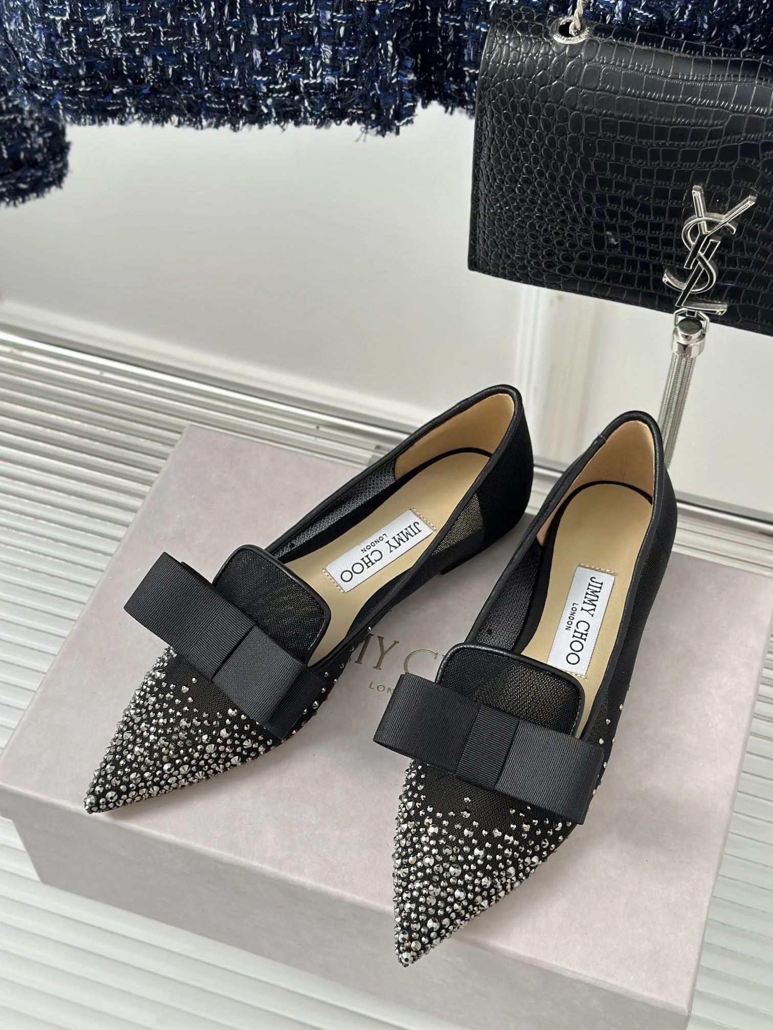 Compact Jimmy Choo Shoes 7848