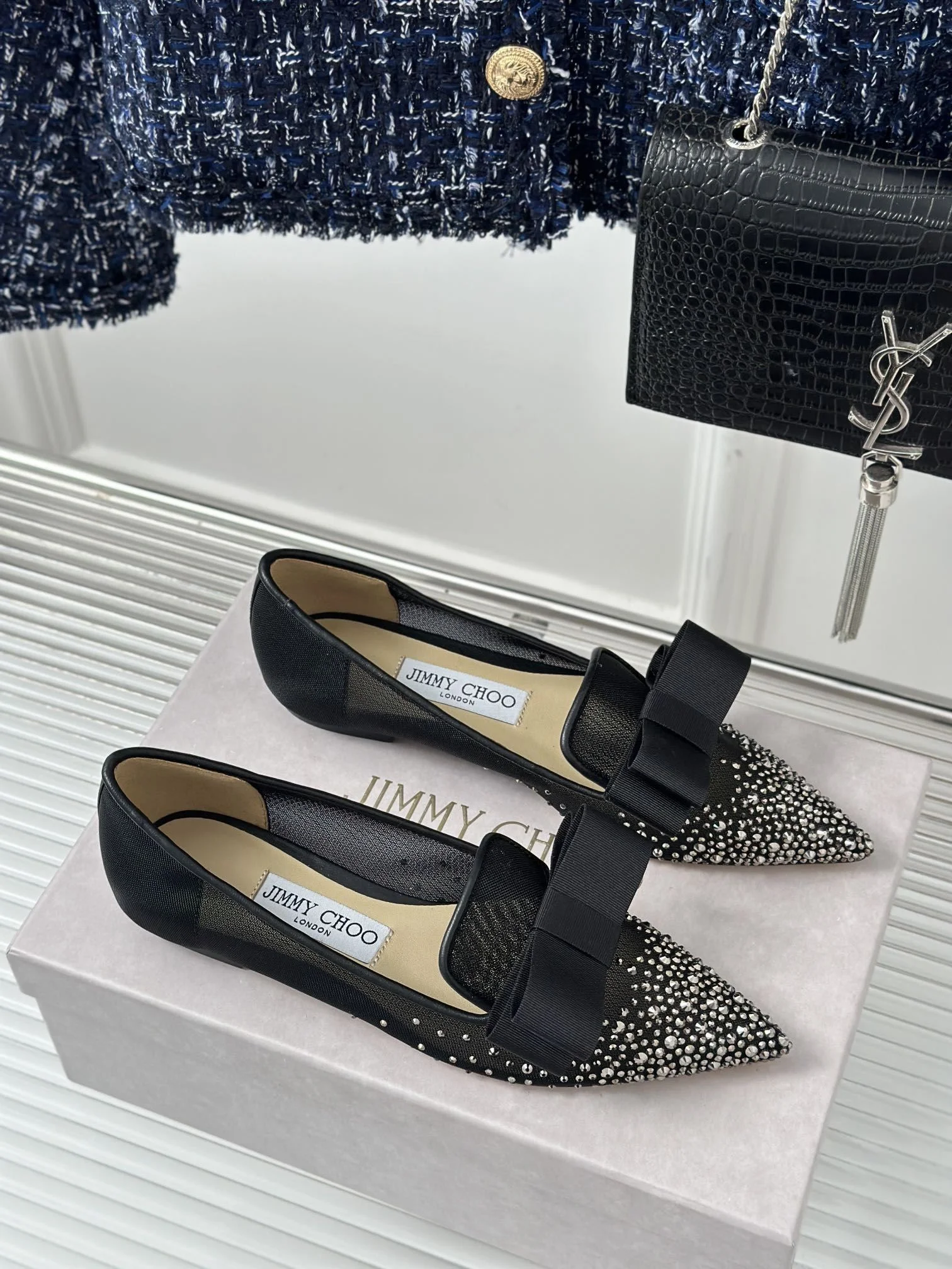 Compact Jimmy Choo Shoes 7848