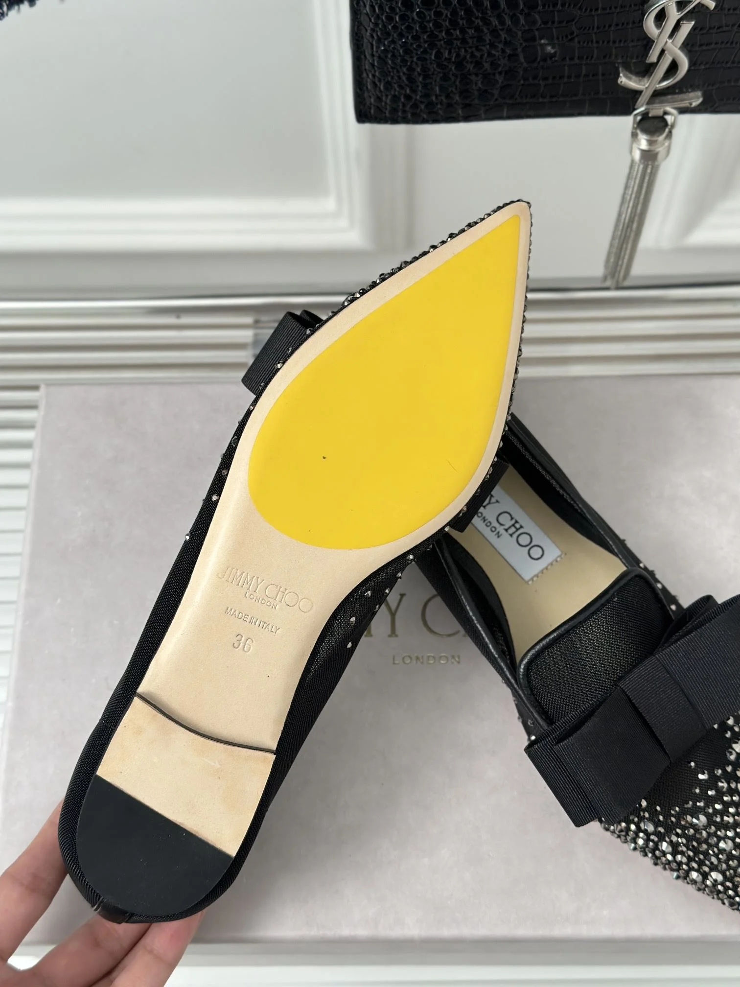 Compact Jimmy Choo Shoes 7848