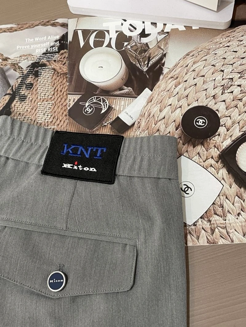Kiton Long Pants Compact 159430