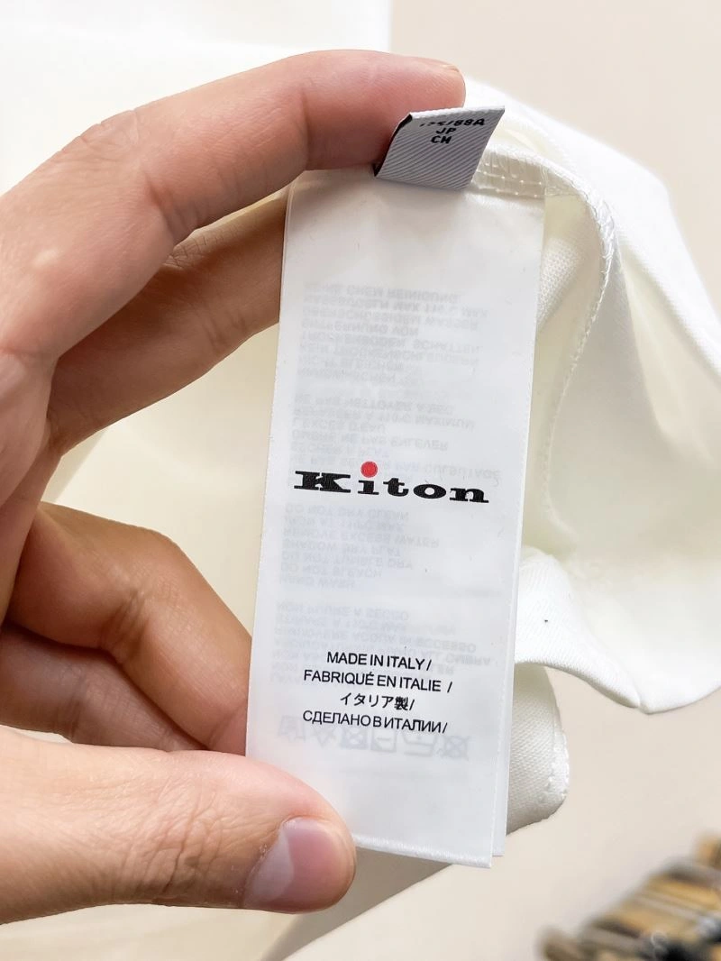 Kiton T-Shirts TechFriendly 161711