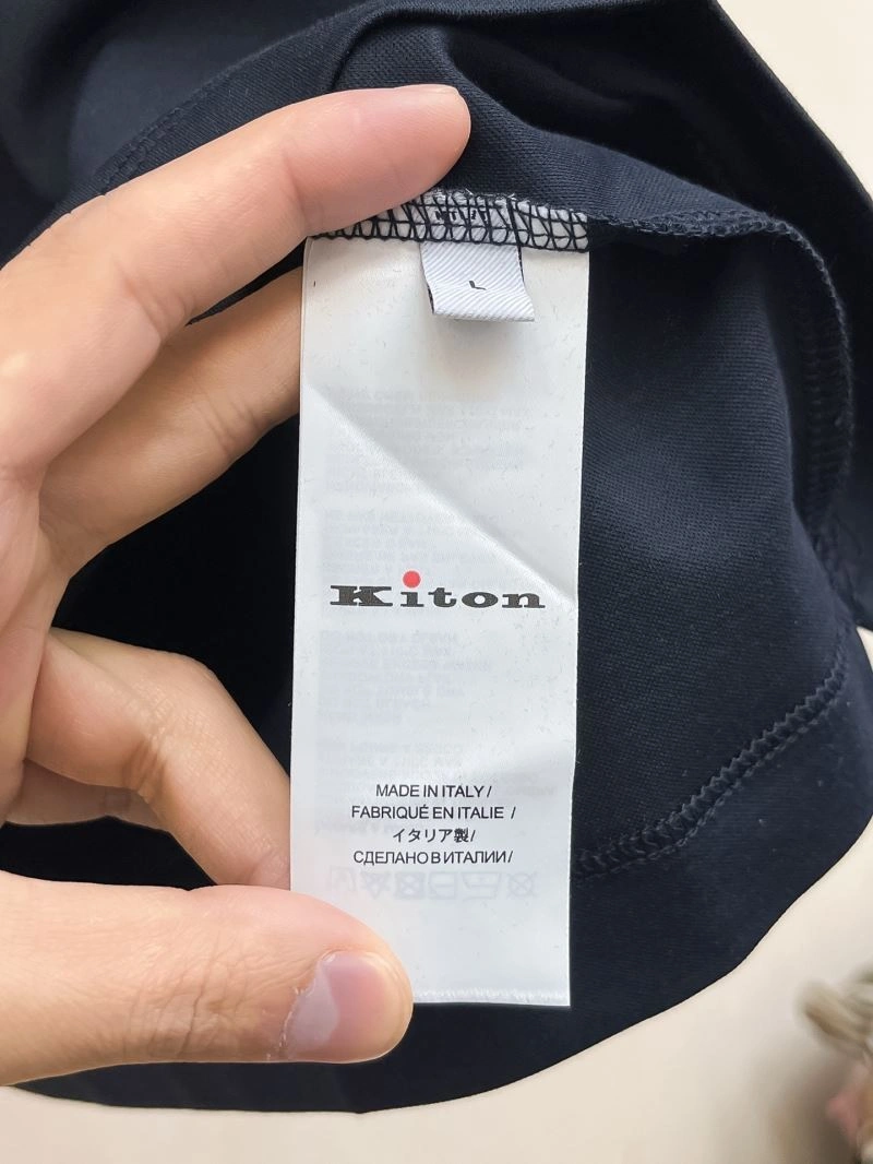 Kiton T-Shirts Sustainable 161766