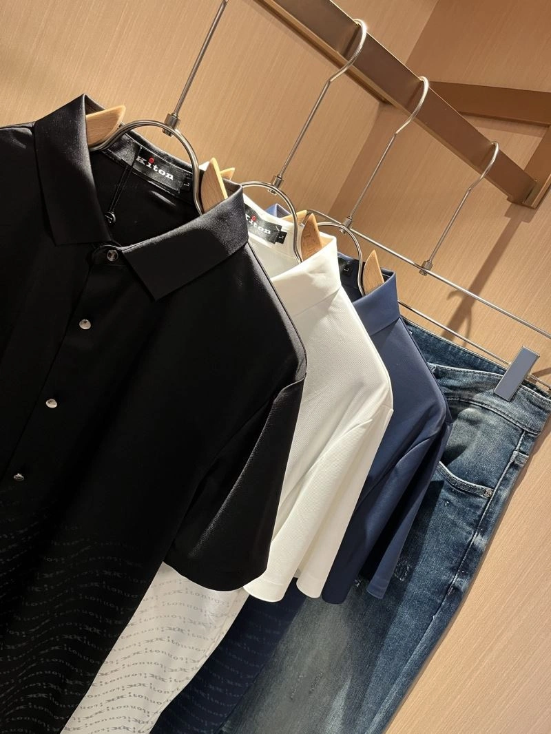 Sustainable Kiton T-Shirts 161680