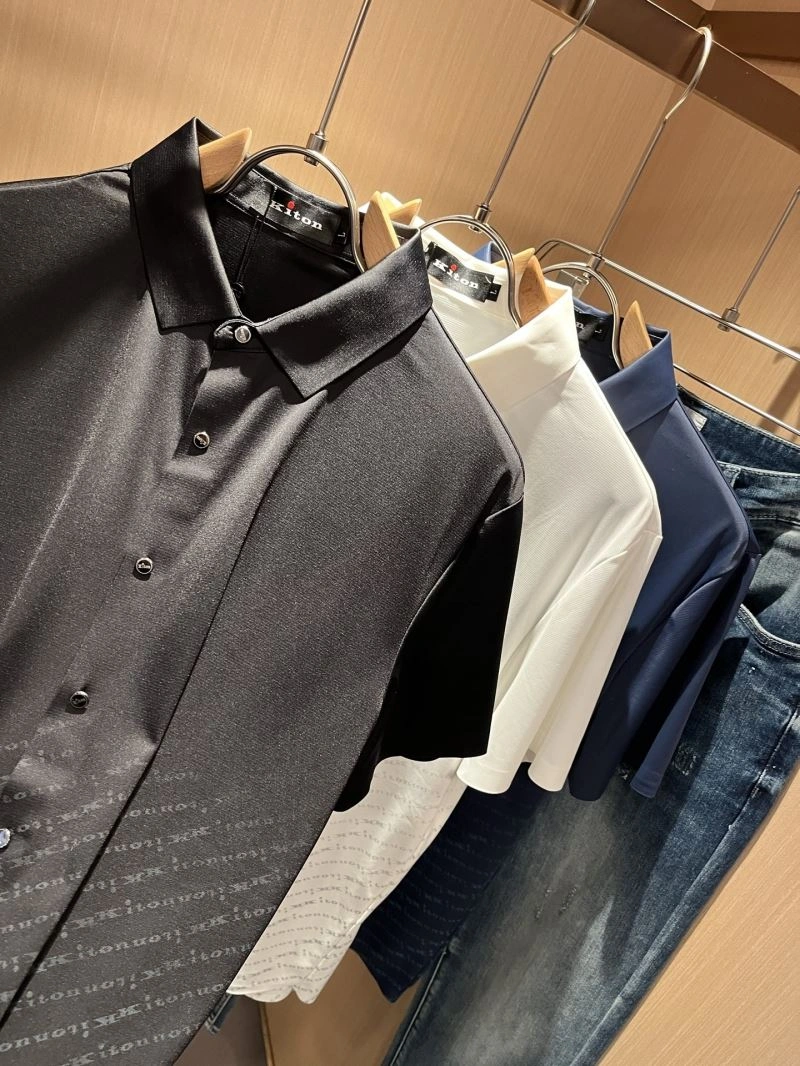 Sustainable Kiton T-Shirts 161680