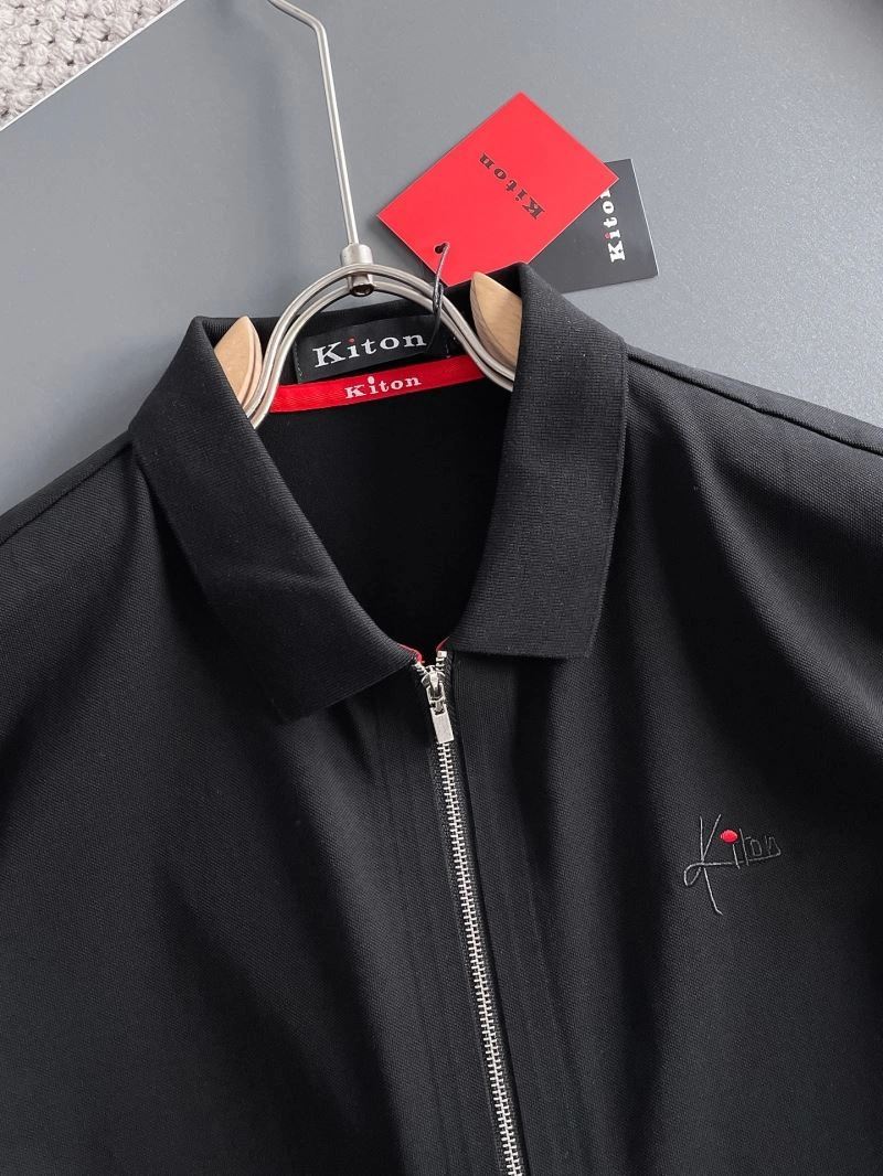 Kiton T-Shirts ZipUp 159419