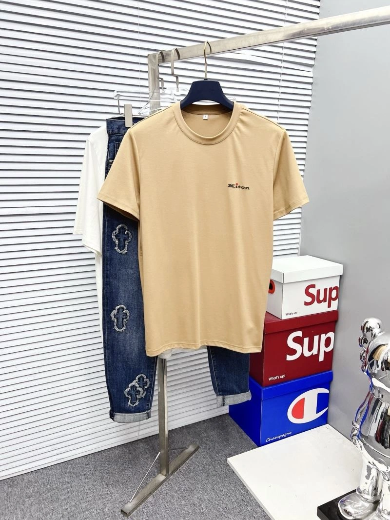 Kiton T-Shirts WrinkleFree 158448