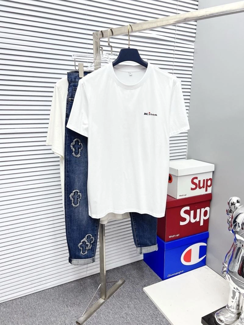 Kiton T-Shirts WrinkleFree 158448