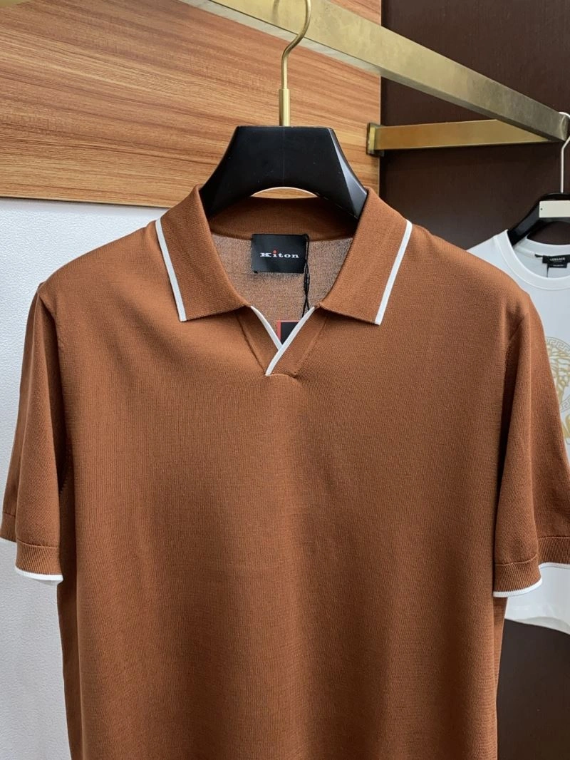 Kiton T-Shirts TimelessDesign 158436