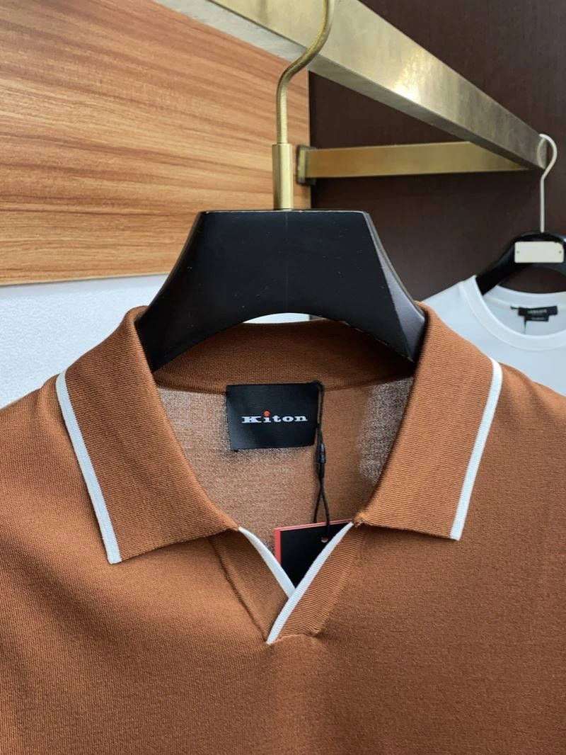 Kiton T-Shirts TimelessDesign 158436