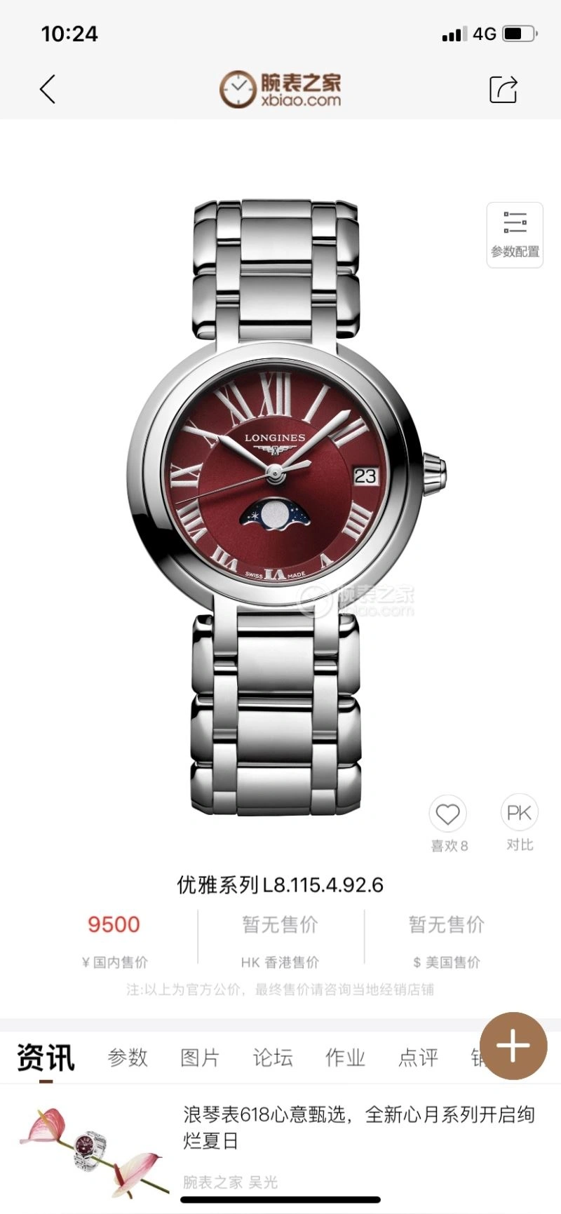 Contemporary LONGINES Watches 188983