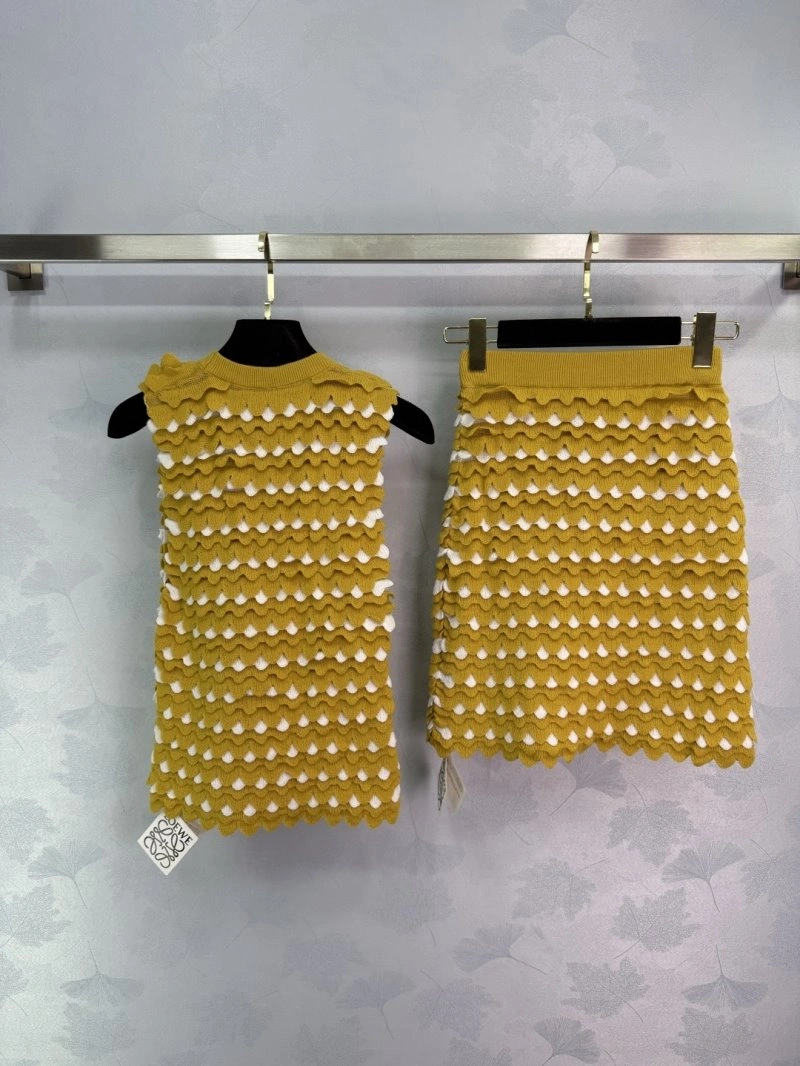 Cozy Loewe Dress Suits 154930