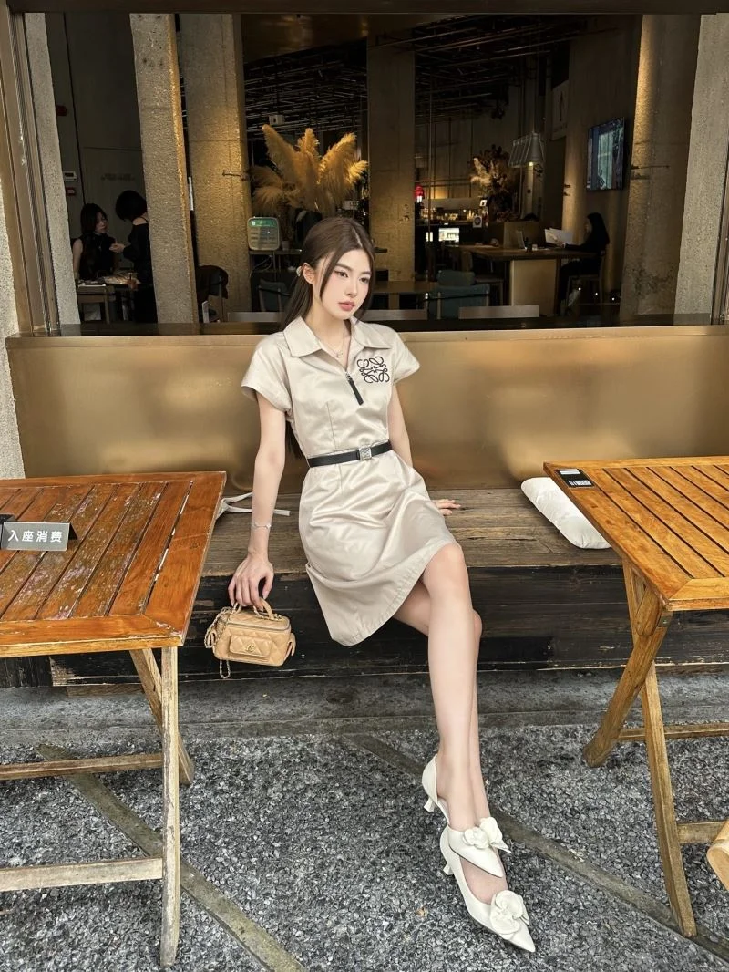 RelaxedFit Loewe Dress 164016