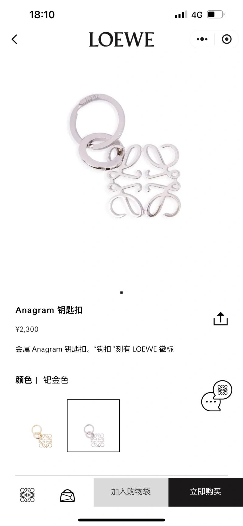 Flexible Loewe Keychains 265869