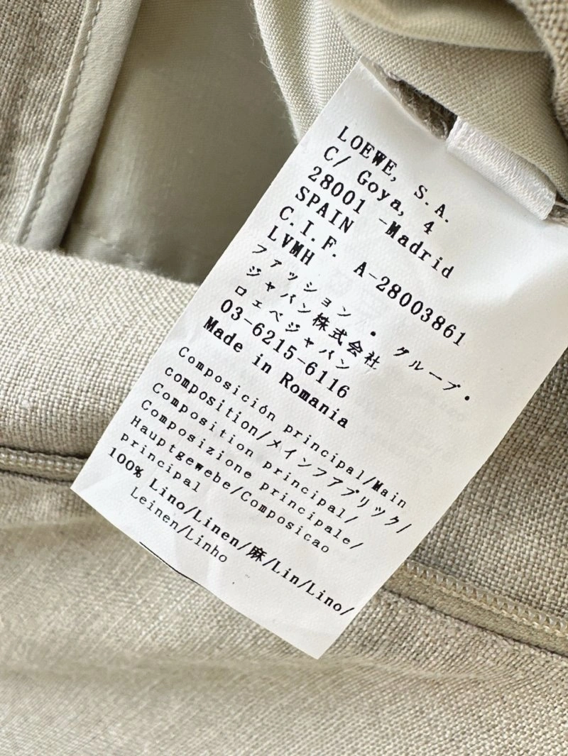 Loewe Long Pants Snug 149812