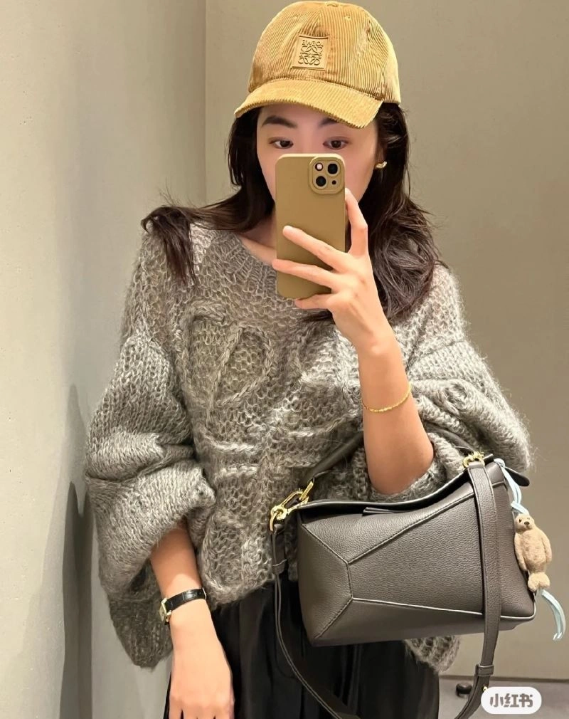 Breathable Loewe Puzzle Bags 77359