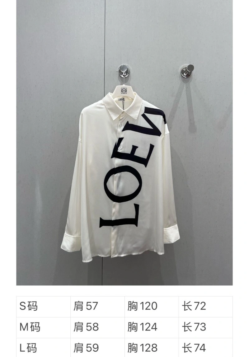 Loewe Shirts SmoothTexture 149729