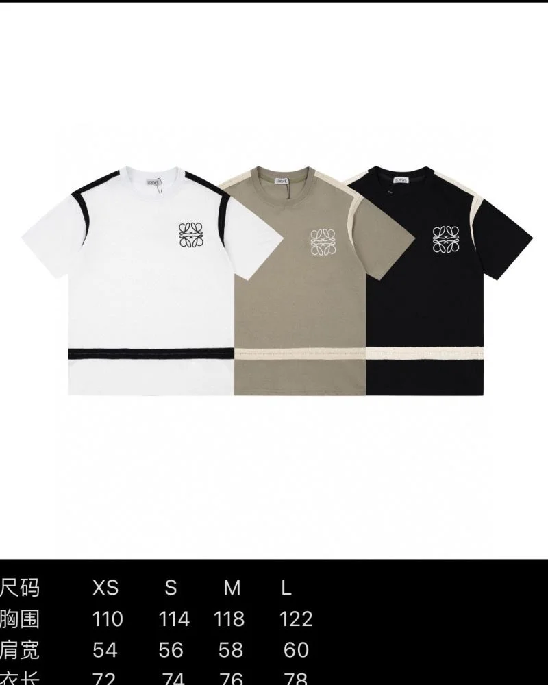 Loewe T-Shirts Elegant 163771