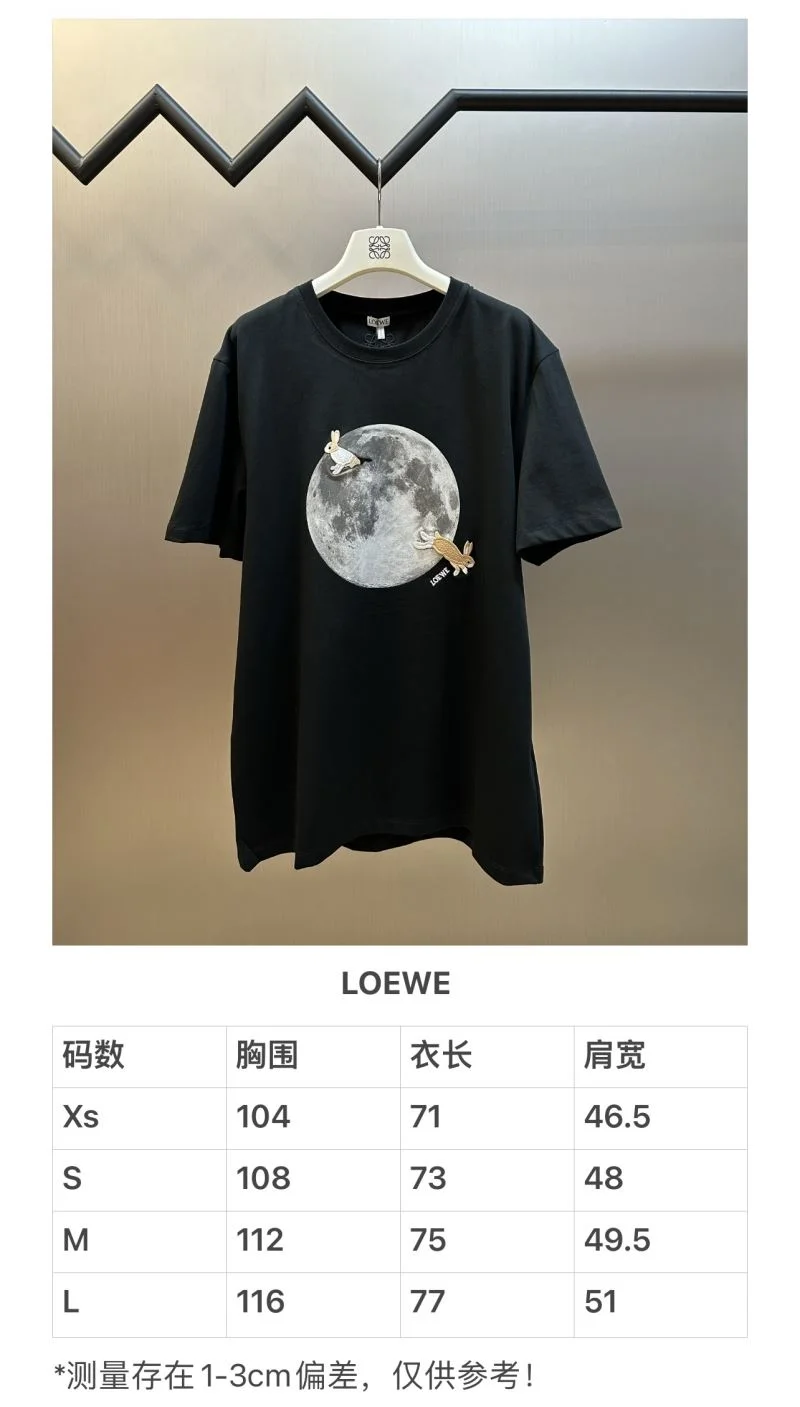Loewe T-Shirts Minimalist 163708