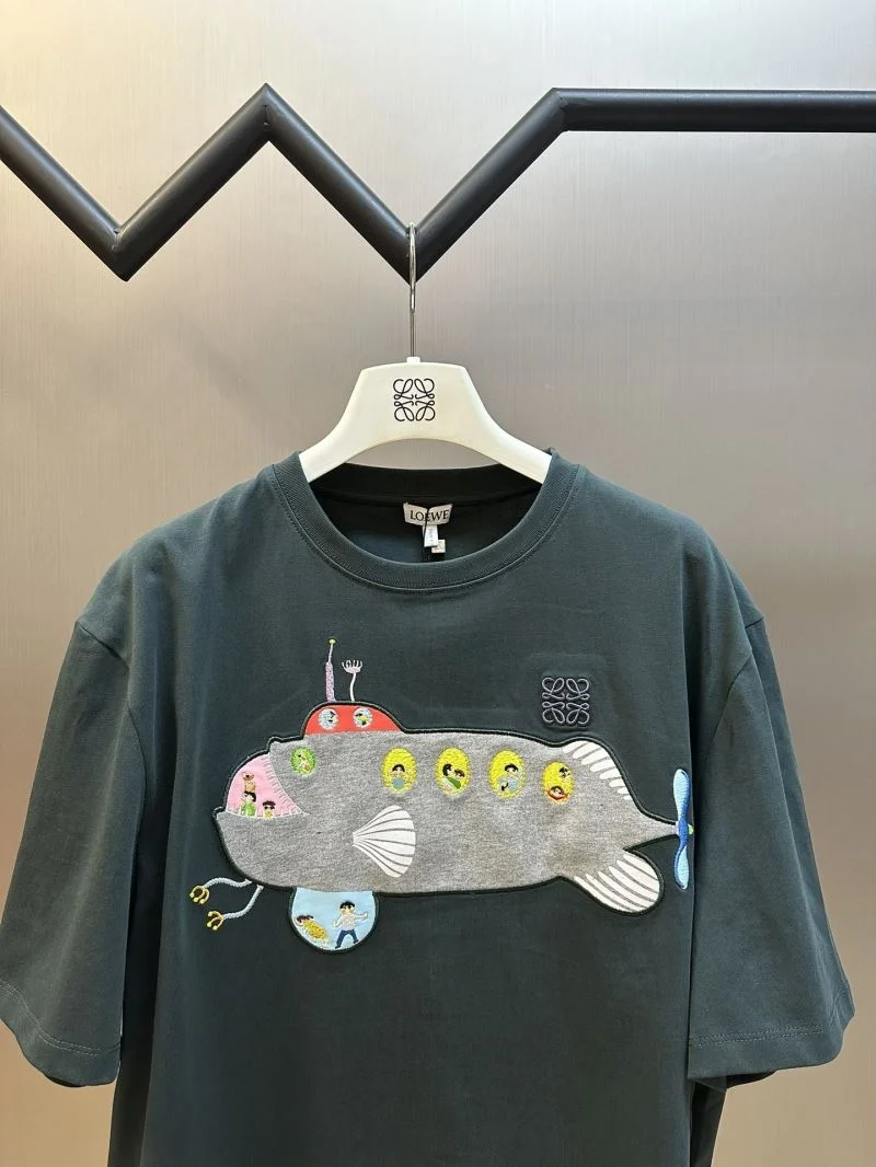 Loewe T-Shirts Durable 163710