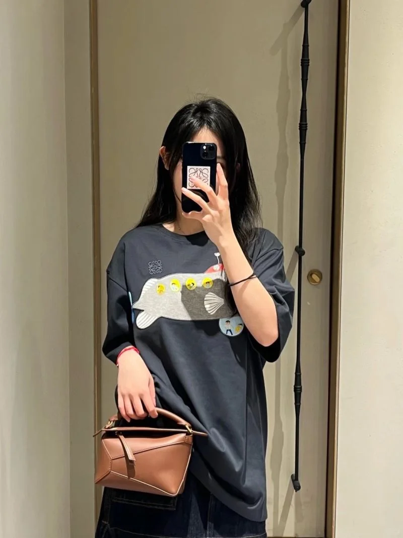 Loewe T-Shirts Durable 163710