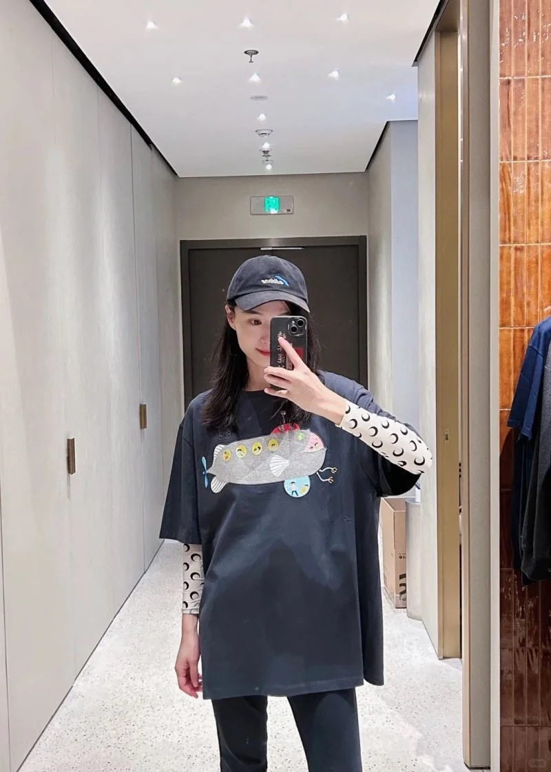 Loewe T-Shirts Durable 163710