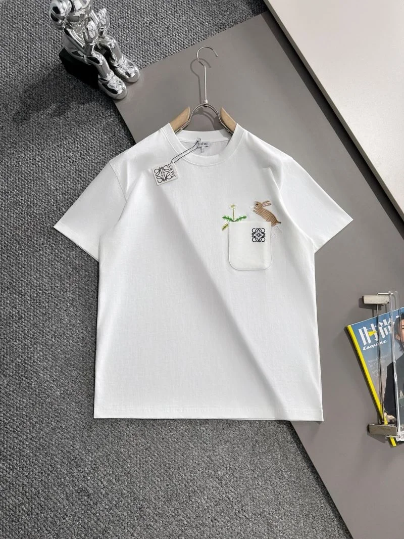 Loewe T-Shirts Stretchable 163667