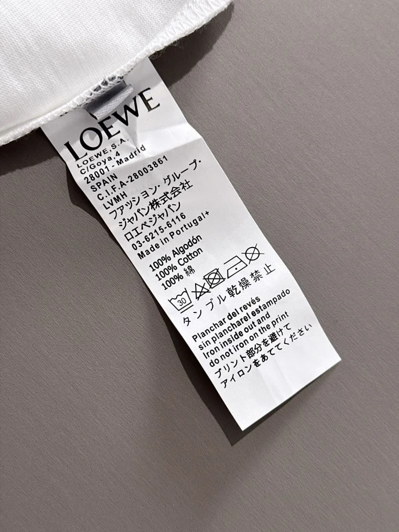Loewe T-Shirts Stretchable 163667