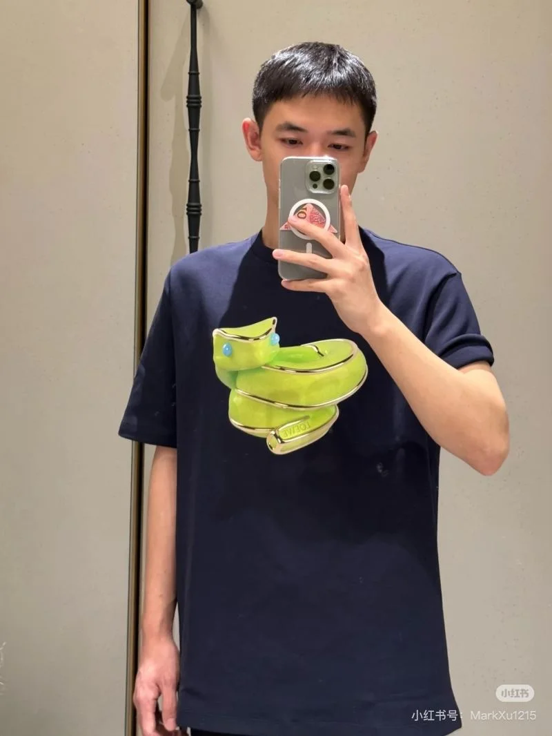 Loewe T-Shirts Breathable 163666