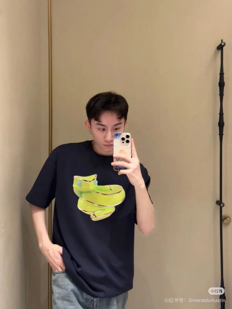 Loewe T-Shirts Breathable 163666