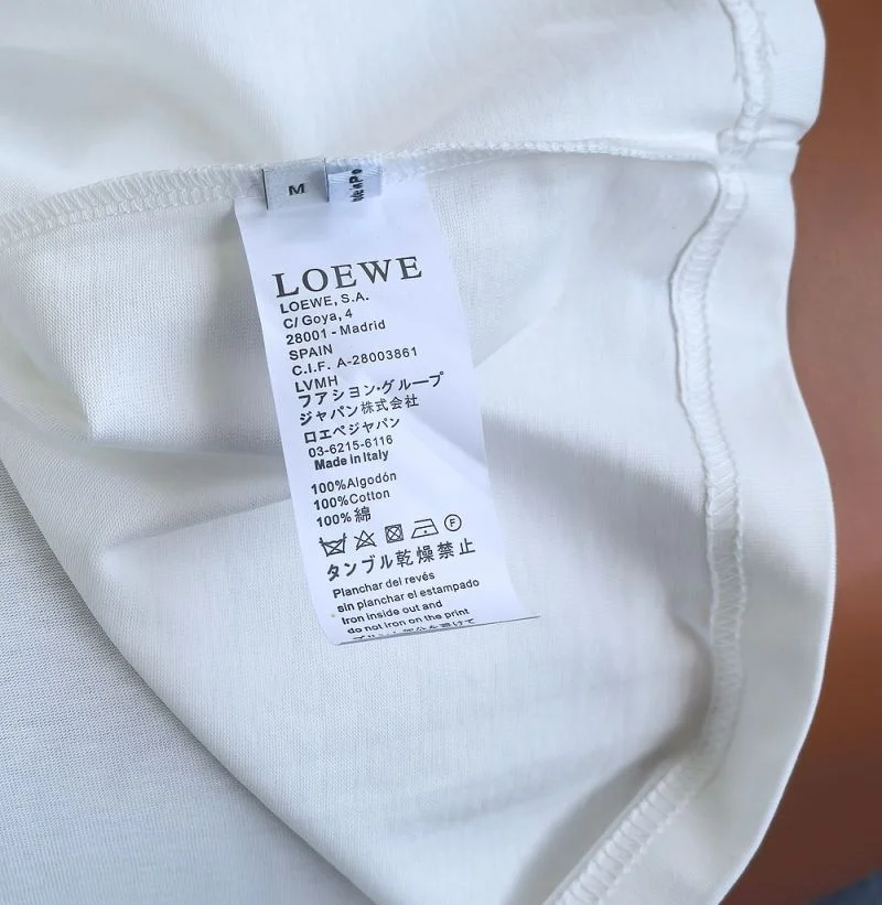 Loewe T-Shirts Tailored 164134