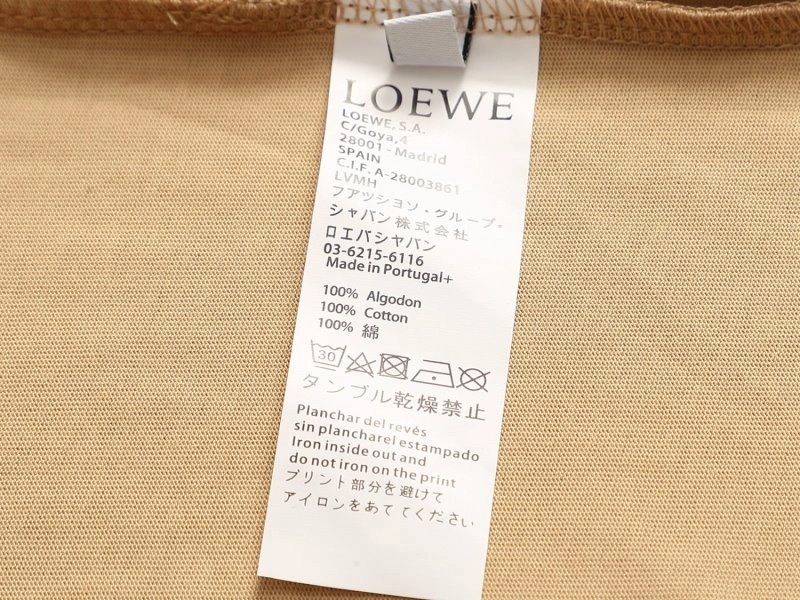 Loewe T-Shirts Stretchable 152305