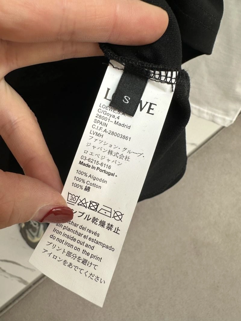 Loewe T-Shirts ZipUp 162699