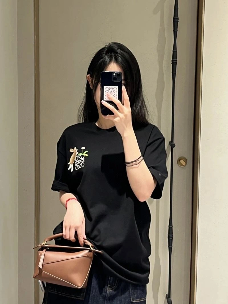 Loewe T-Shirts Stretchable 162668
