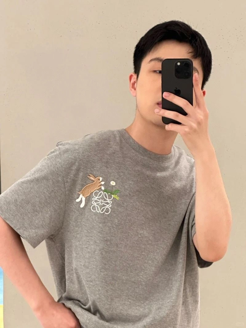 Loewe T-Shirts Stretchable 162668