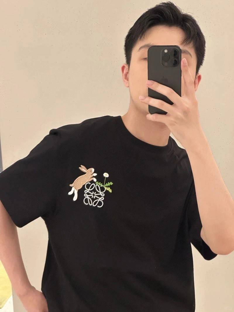 Loewe T-Shirts Stretchable 162668
