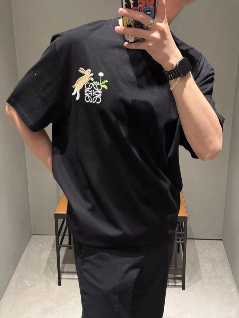 Loewe T-Shirts Stretchable 162668
