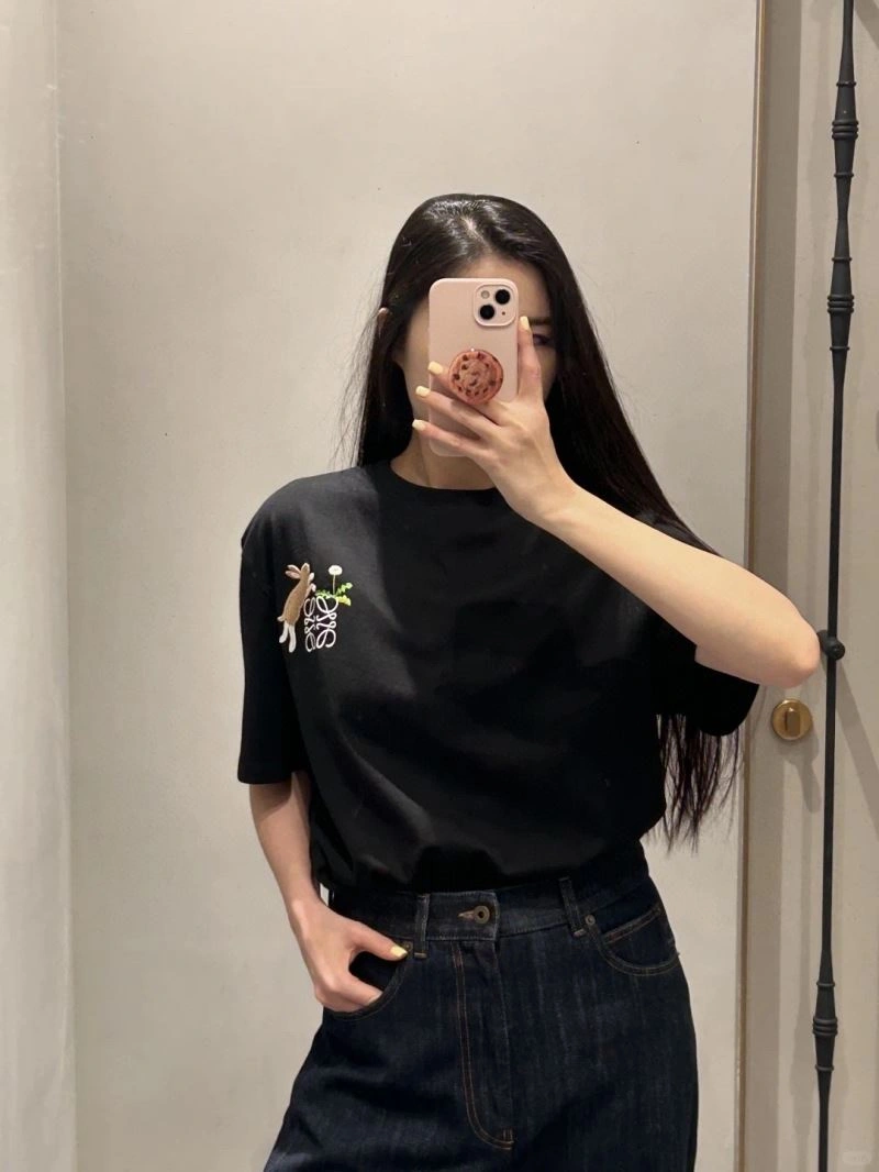 Loewe T-Shirts Stretchable 162668